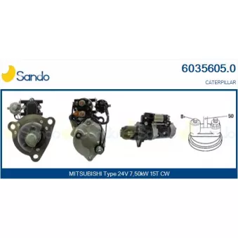 Démarreur SANDO [6035605.0]