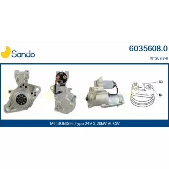 SANDO 6035608.0 - Démarreur