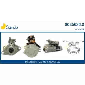 Démarreur SANDO OEM M008T80071B