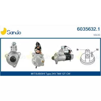Démarreur SANDO 6035632.1