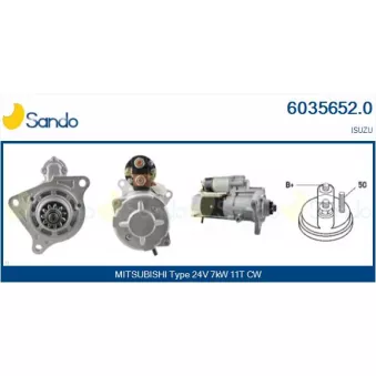 SANDO 6035652.0 - Démarreur