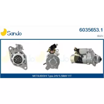 Démarreur SANDO OEM M9T62372AM