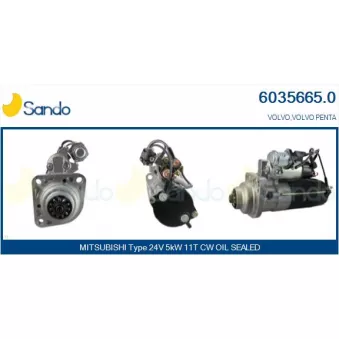 Démarreur SANDO 6035665.0
