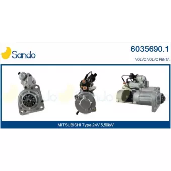 Démarreur SANDO OEM 22380003