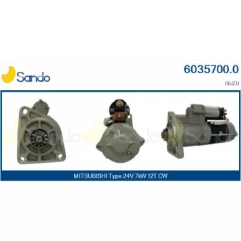 Démarreur SANDO OEM M9T80871
