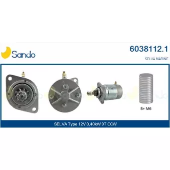 Démarreur SANDO OEM 7552264
