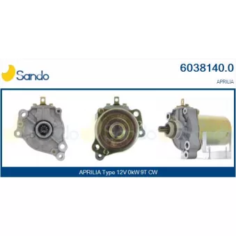 Démarreur SANDO 6038140.0