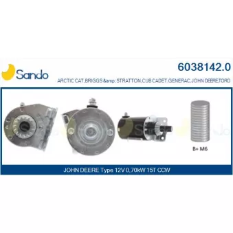 Démarreur SANDO [6038142.0]