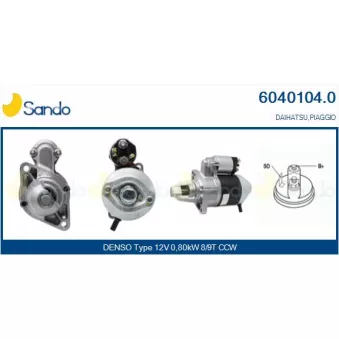 SANDO 6040104.0 - Démarreur