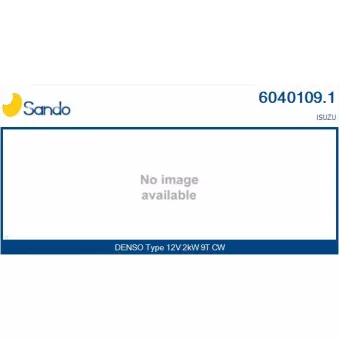 Démarreur SANDO OEM 8970489673
