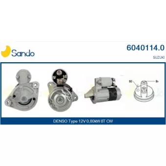 Démarreur SANDO 6040114.0
