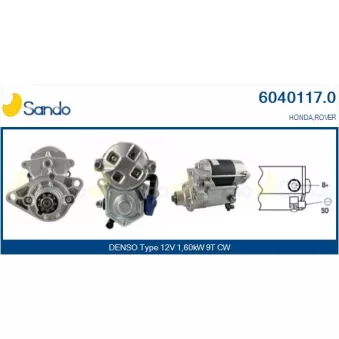 Démarreur SANDO OEM DR4U2
