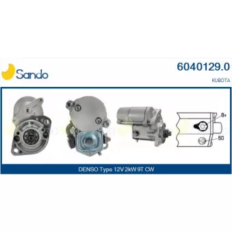 Démarreur SANDO OEM 1712163010