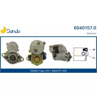 Démarreur SANDO 6040157.0