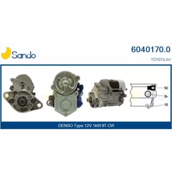 Démarreur SANDO OEM 2810034100