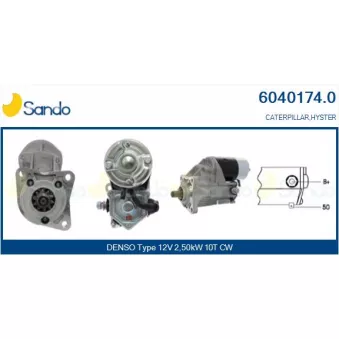 Démarreur SANDO OEM 1430539