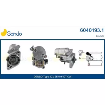 Démarreur SANDO OEM 2810033050