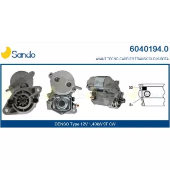 Démarreur SANDO OEM 1623563011