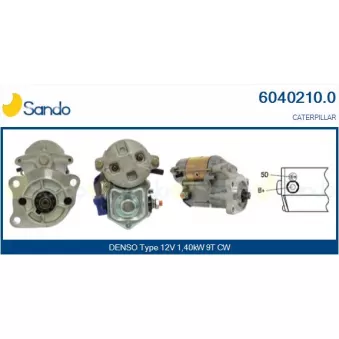 Démarreur SANDO OEM 6T7002