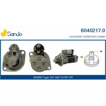 Démarreur SANDO OEM 12452077011