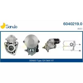 Démarreur SANDO OEM 2912559021