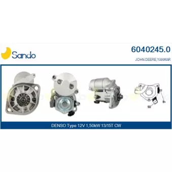 Démarreur SANDO OEM 12940777010
