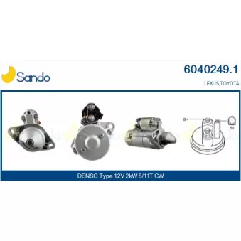 Démarreur SANDO OEM 281000R03084