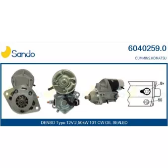 Démarreur SANDO OEM 3920644