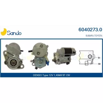 Démarreur SANDO OEM 2810065020