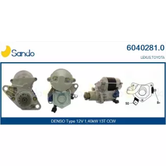 Démarreur SANDO OEM 2810003100