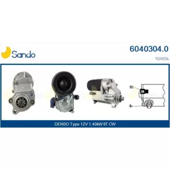 SANDO 6040304.0 - Démarreur