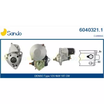 Démarreur SANDO OEM 3283813
