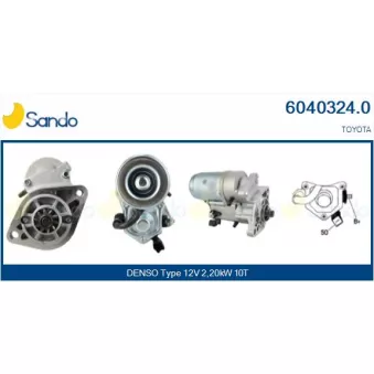 SANDO 6040324.0 - Démarreur