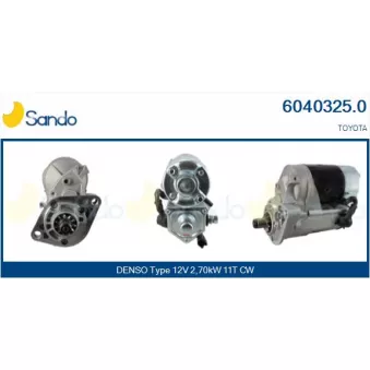 SANDO 6040325.0 - Démarreur