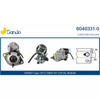 Démarreur SANDO OEM 86992395
