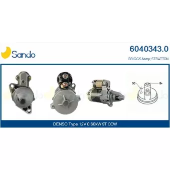 Démarreur SANDO 6040343.0