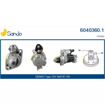 Démarreur SANDO 6040360.1