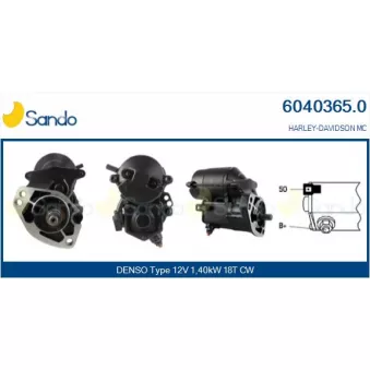 Démarreur SANDO 6040365.0