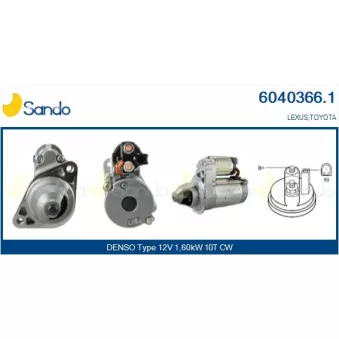 Démarreur SANDO 6040366.1