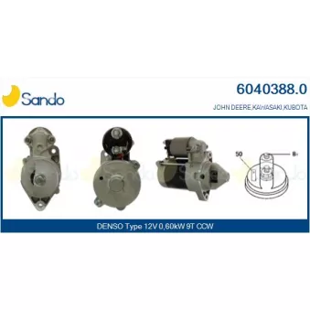 Démarreur SANDO 6040388.0
