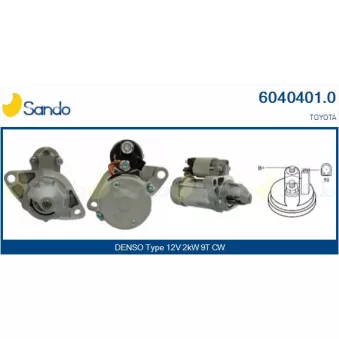 SANDO 6040401.0 - Démarreur