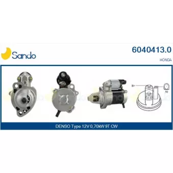 Démarreur SANDO 6040413.0