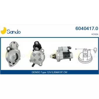 Démarreur SANDO 6040417.0