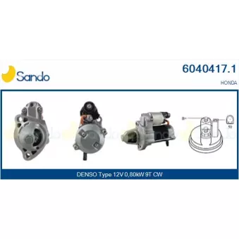 Démarreur SANDO 6040417.1