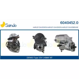 Démarreur SANDO 6040452.0