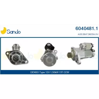 Démarreur SANDO OEM 02E911024DX