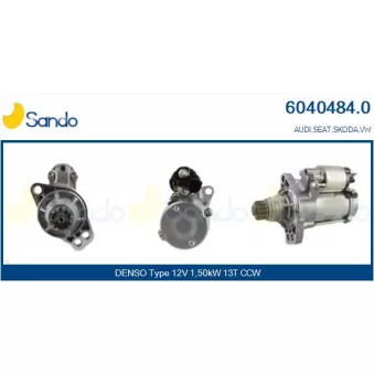 Démarreur SANDO OEM 02M911021G
