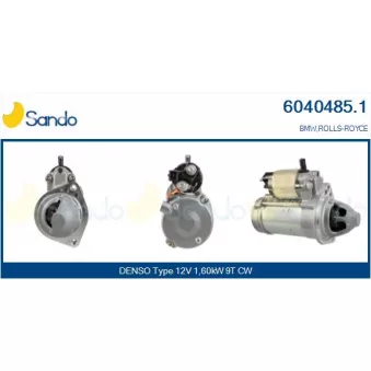 Démarreur SANDO OEM 12417566337