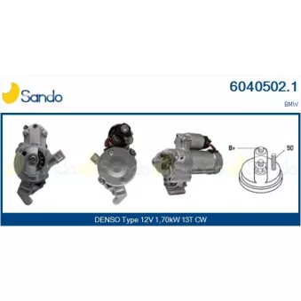 Démarreur SANDO OEM 8570846