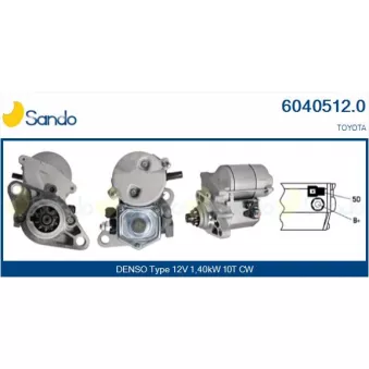 Démarreur SANDO OEM 2810032850